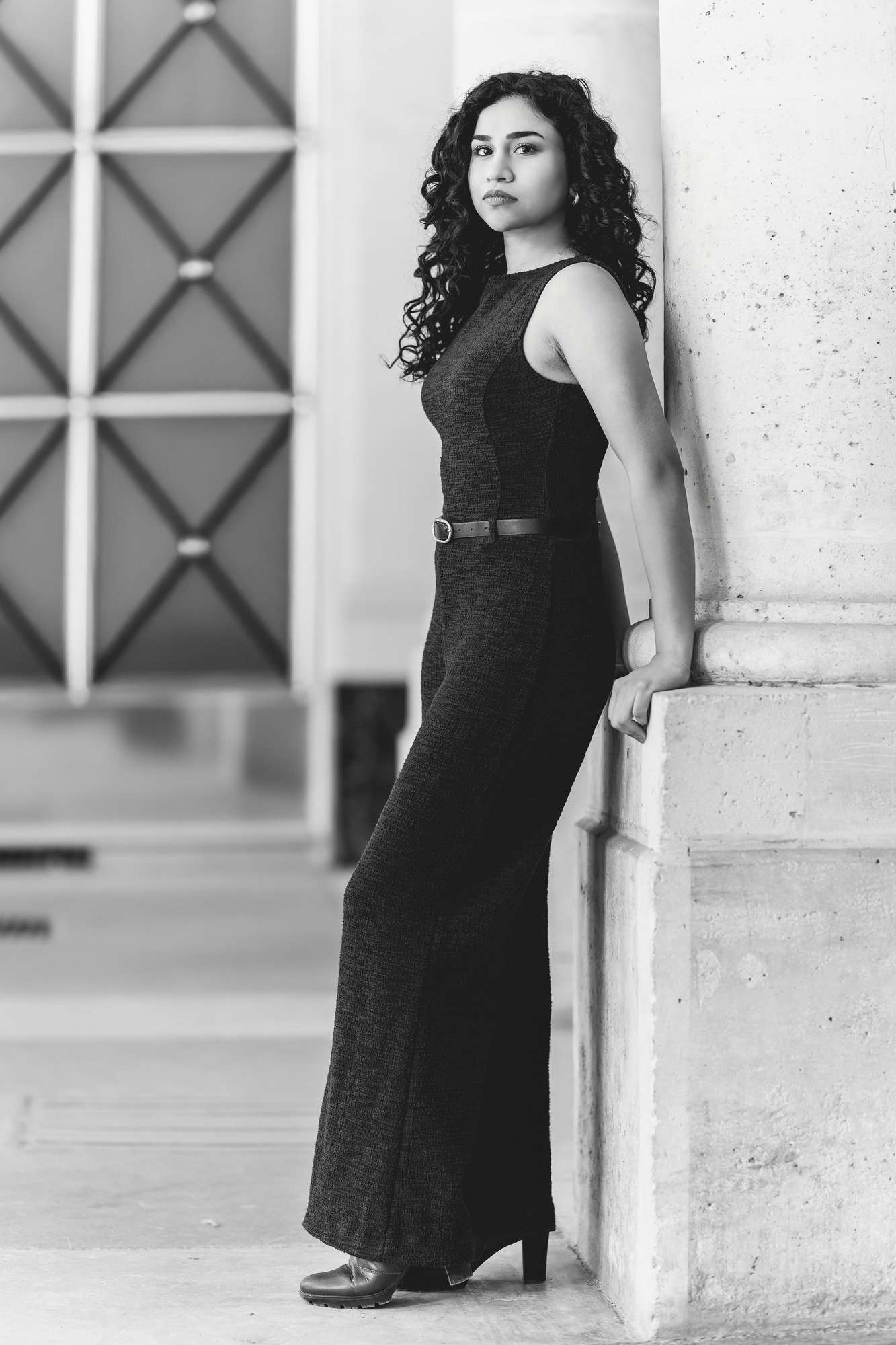 Brigitte, Shooting Paris Louvre, Be Model, par Cyril Steau